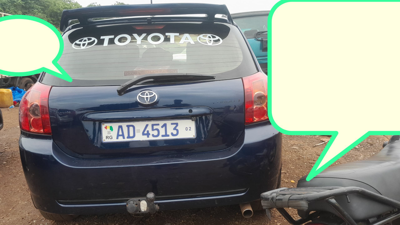 Toyota corolla Drogba, Voitures, Conakry