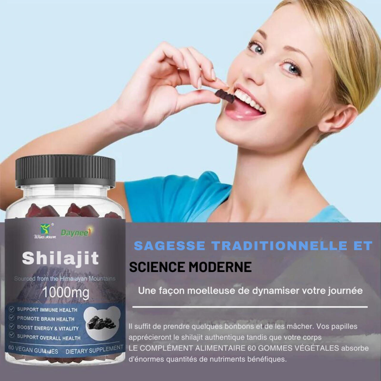 Gummies Shilajit Winstown - Santé pour Hommes, Enduranc, Pharmacie - Suppléments, Conakry