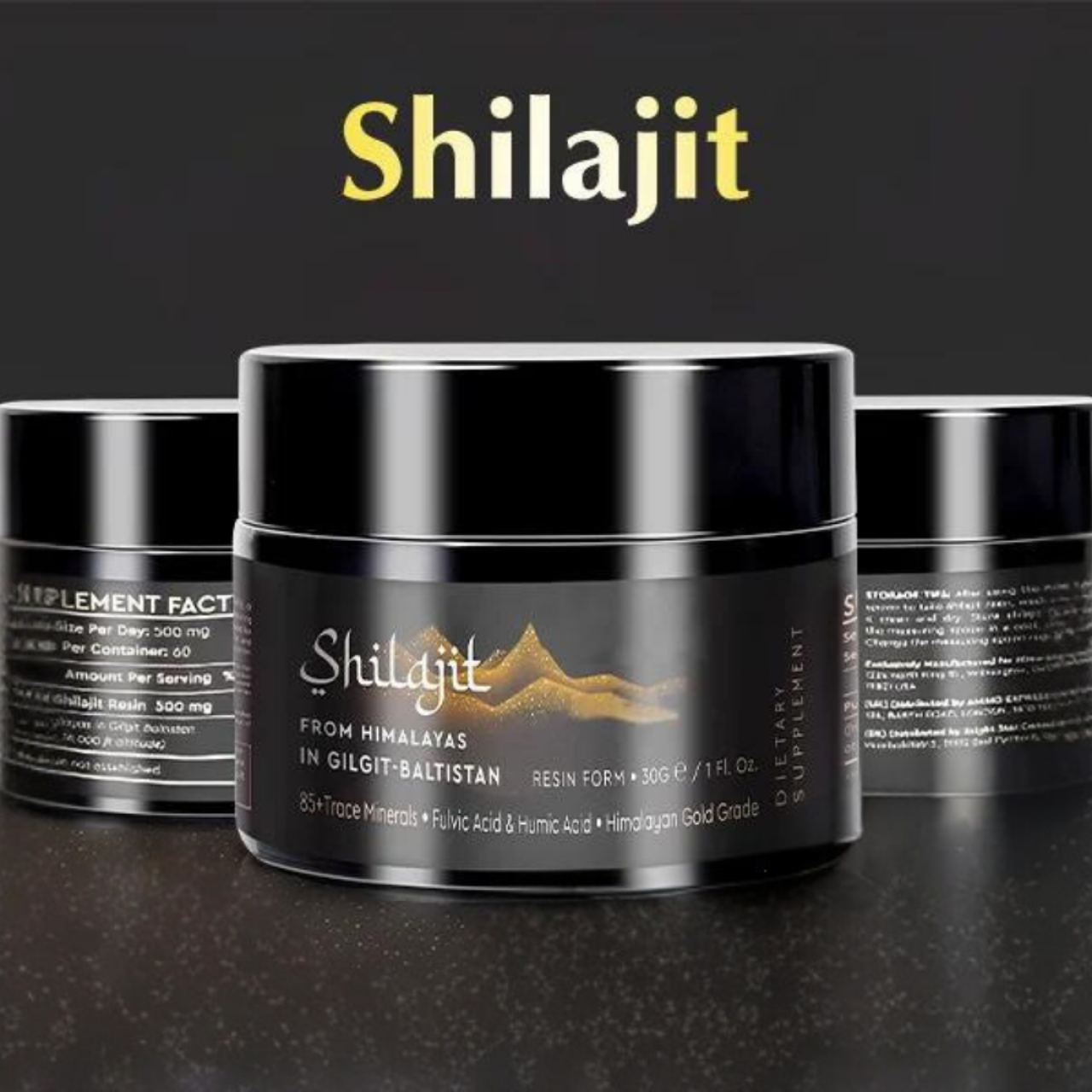 Supplément de Pâte de Crème Shilajit - Shilajit Pure de, Pharmacie - Suppléments, Conakry