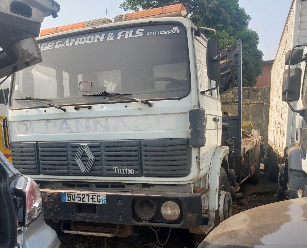 RENAULT GRUE RIDELLES, Camions - Autobus, Conakry