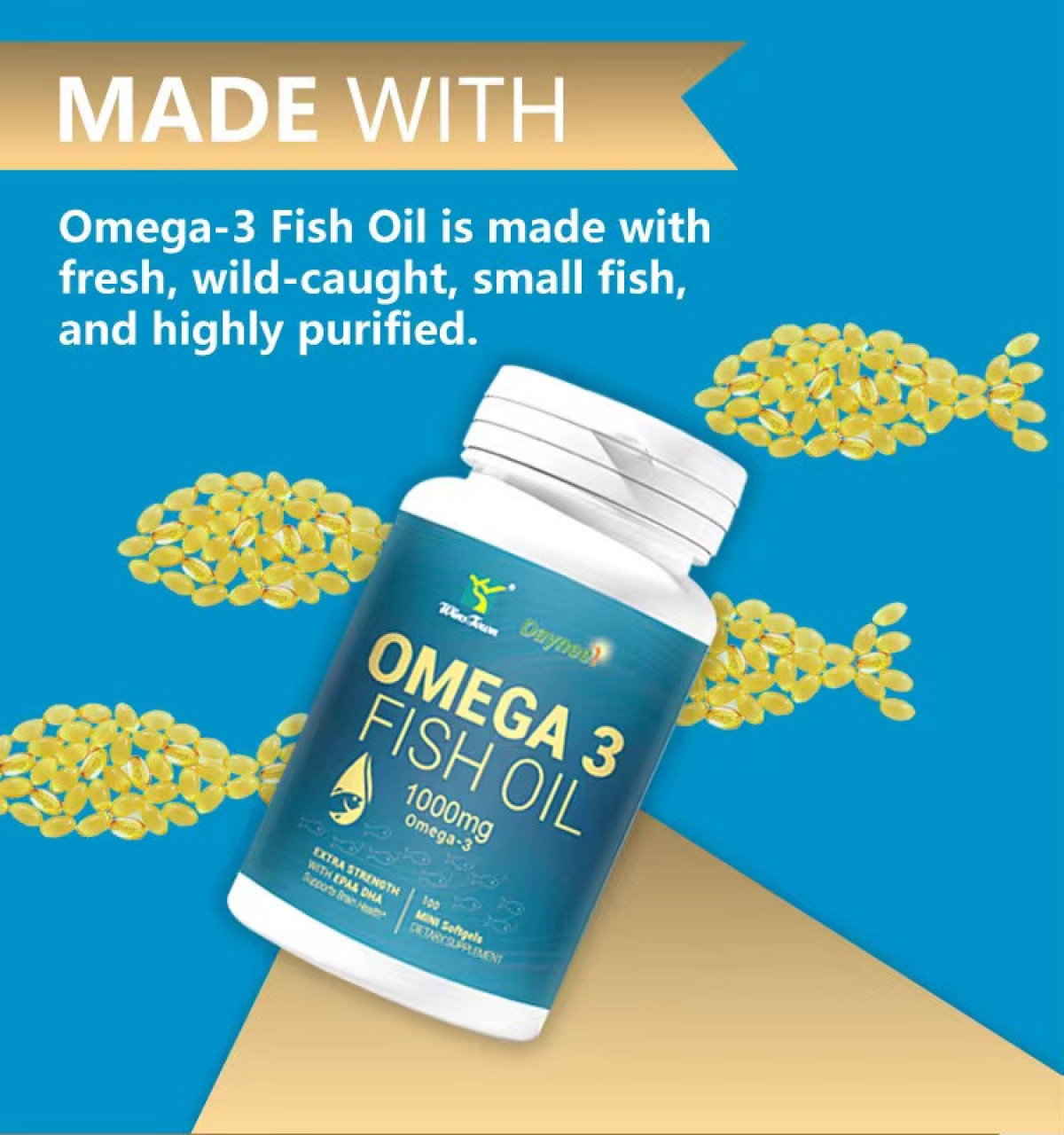 Omega-3 Capsules, Pharmacie - Suppléments, Conakry