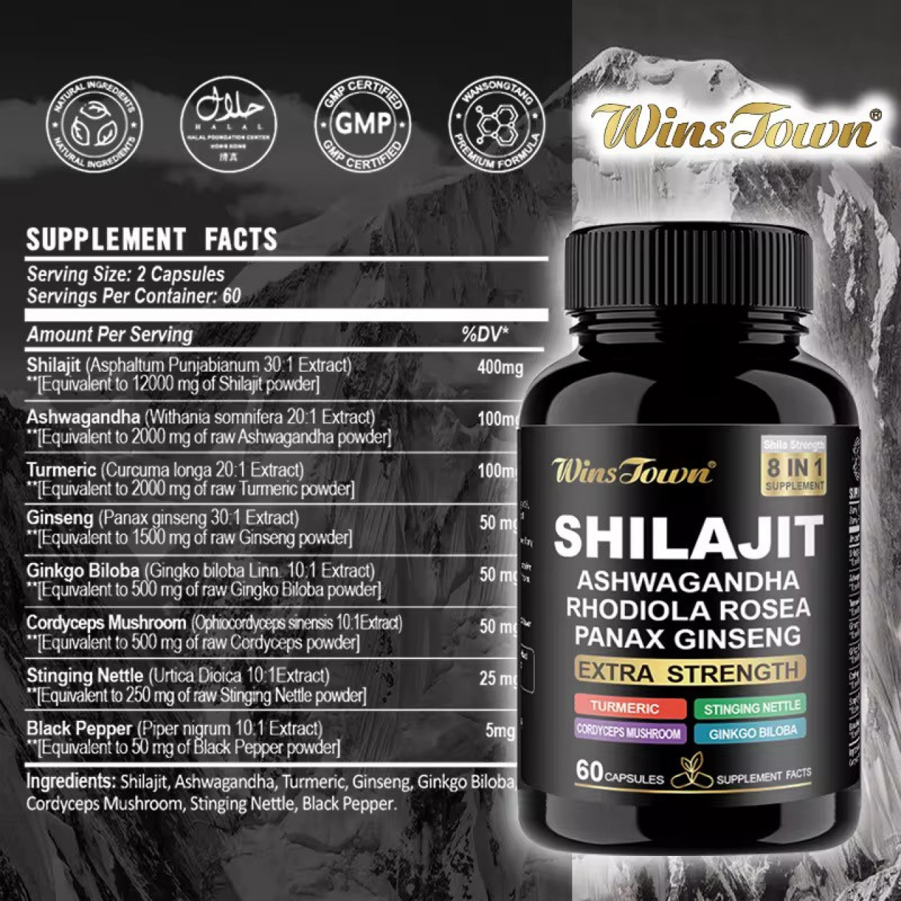 Capsules de Shilajit, Pharmacie - Suppléments, Conakry