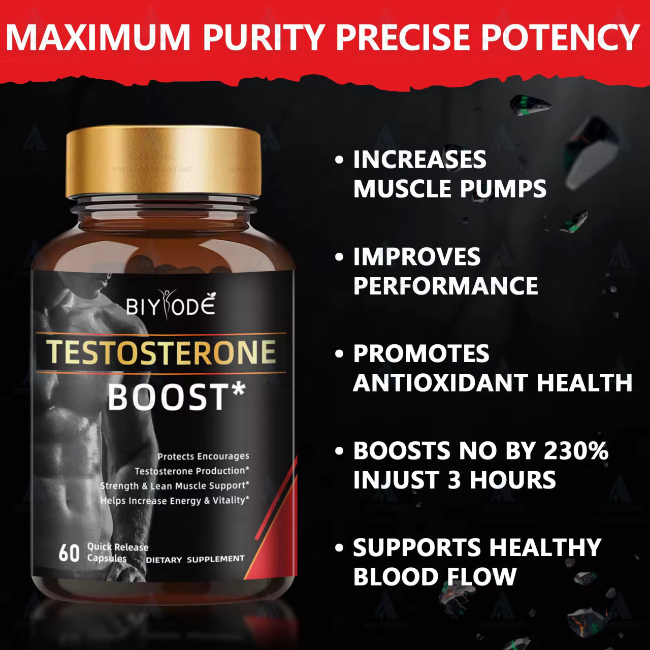 Testosterone Dietary Supplement, Pharmacie - Suppléments, Conakry