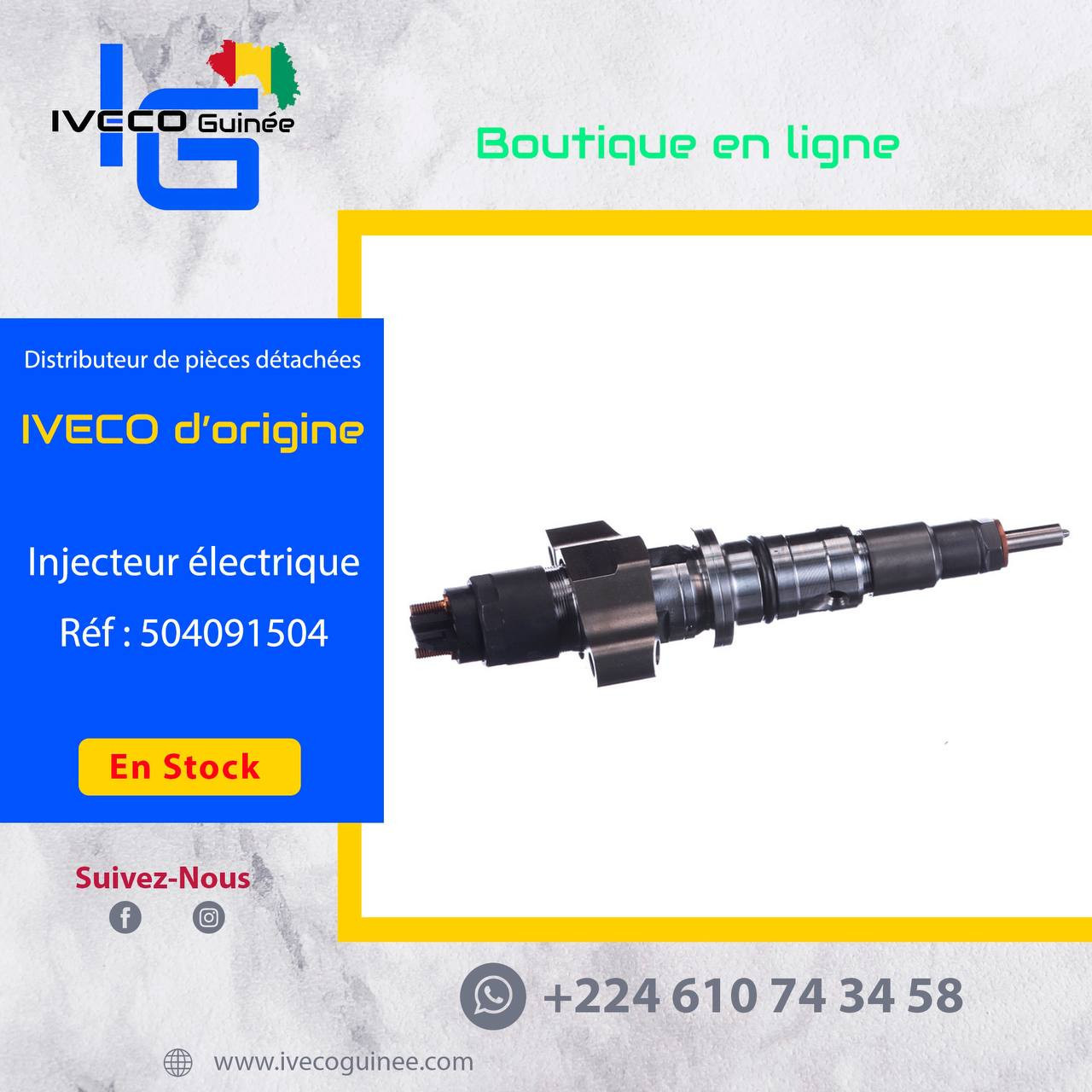 Pièces détachées 100% d'origine IVECO, Pièces détachées, Conakry